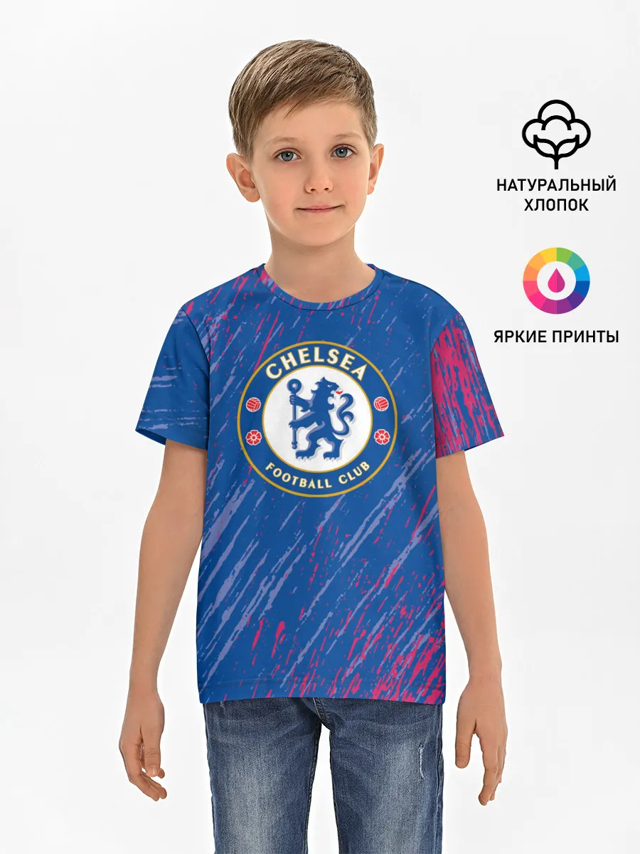 Детская базовая футболка / Chelsea: Logo.