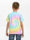 Детская базовая футболка / Pastel Tie Dye