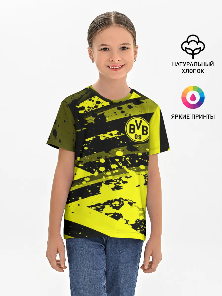 Детская базовая футболка / Borussia Dortmund