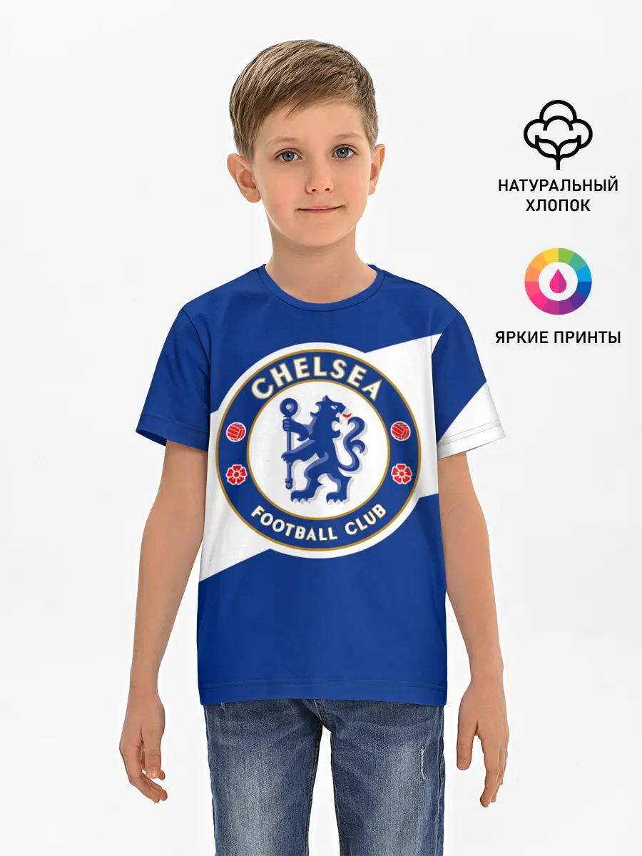 Детская базовая футболка / Chelsea SPORT