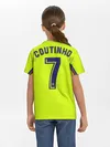 Детская базовая футболка / Coutinho away 18-19