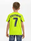 Детская базовая футболка / Coutinho away 18-19