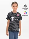 Детская базовая футболка / Bayern away gk 18-19