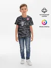 Детская базовая футболка / Bayern away gk 18-19