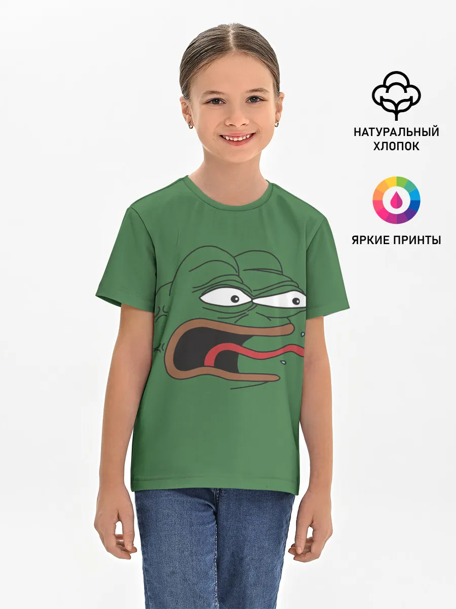 Детская базовая футболка / Pepe skin