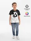 Детская базовая футболка / BITCOIN Black Collection