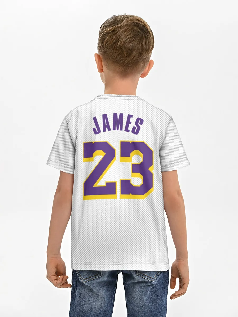 Детская базовая футболка / James 18-19 third LA Lakers