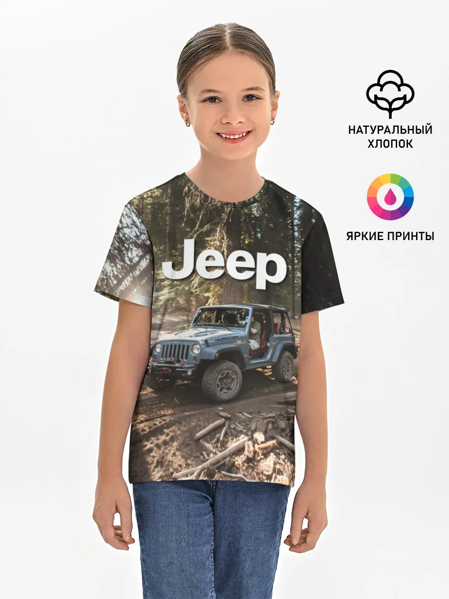 Детская базовая футболка / Jeep