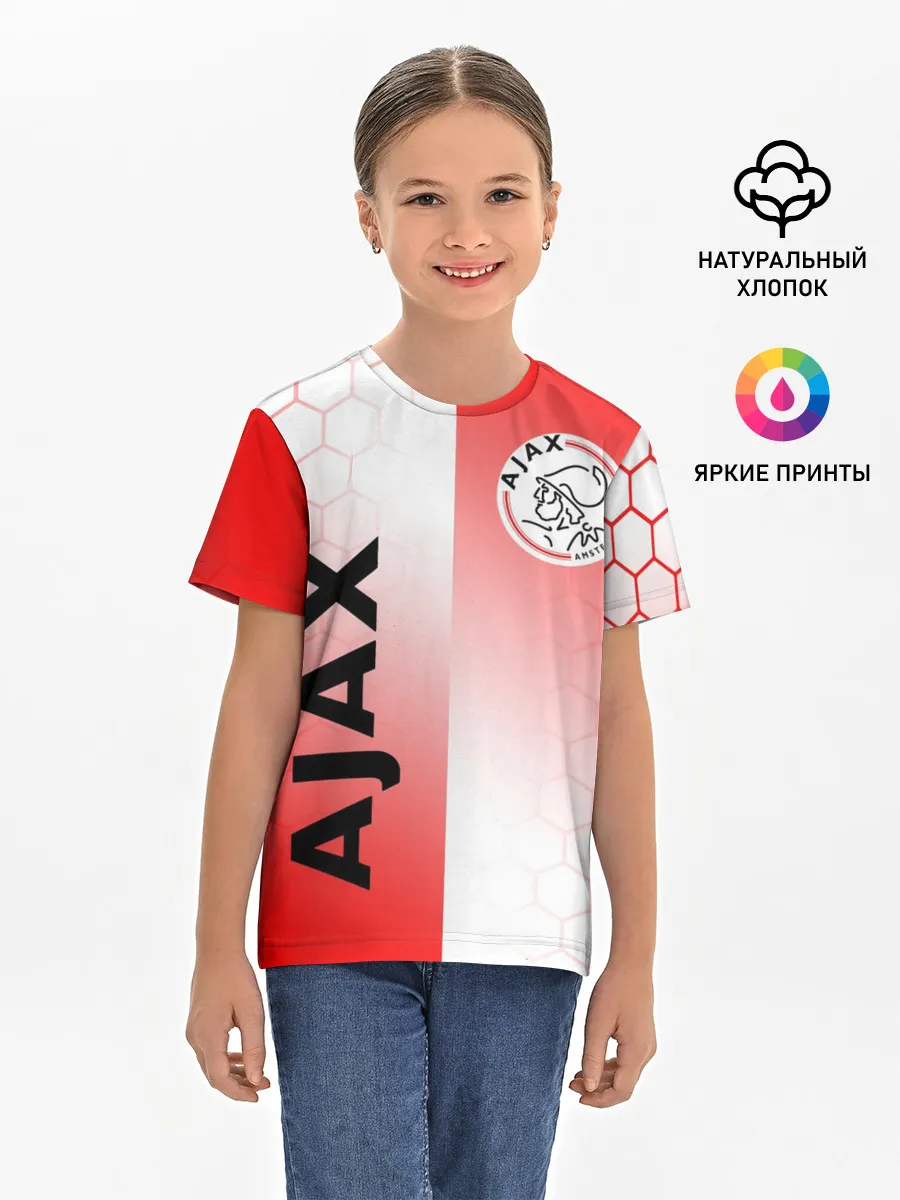 Детская базовая футболка / FC AJAX AMSTERDAM / ФК АЯКС