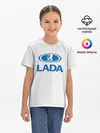 Детская базовая футболка / lada