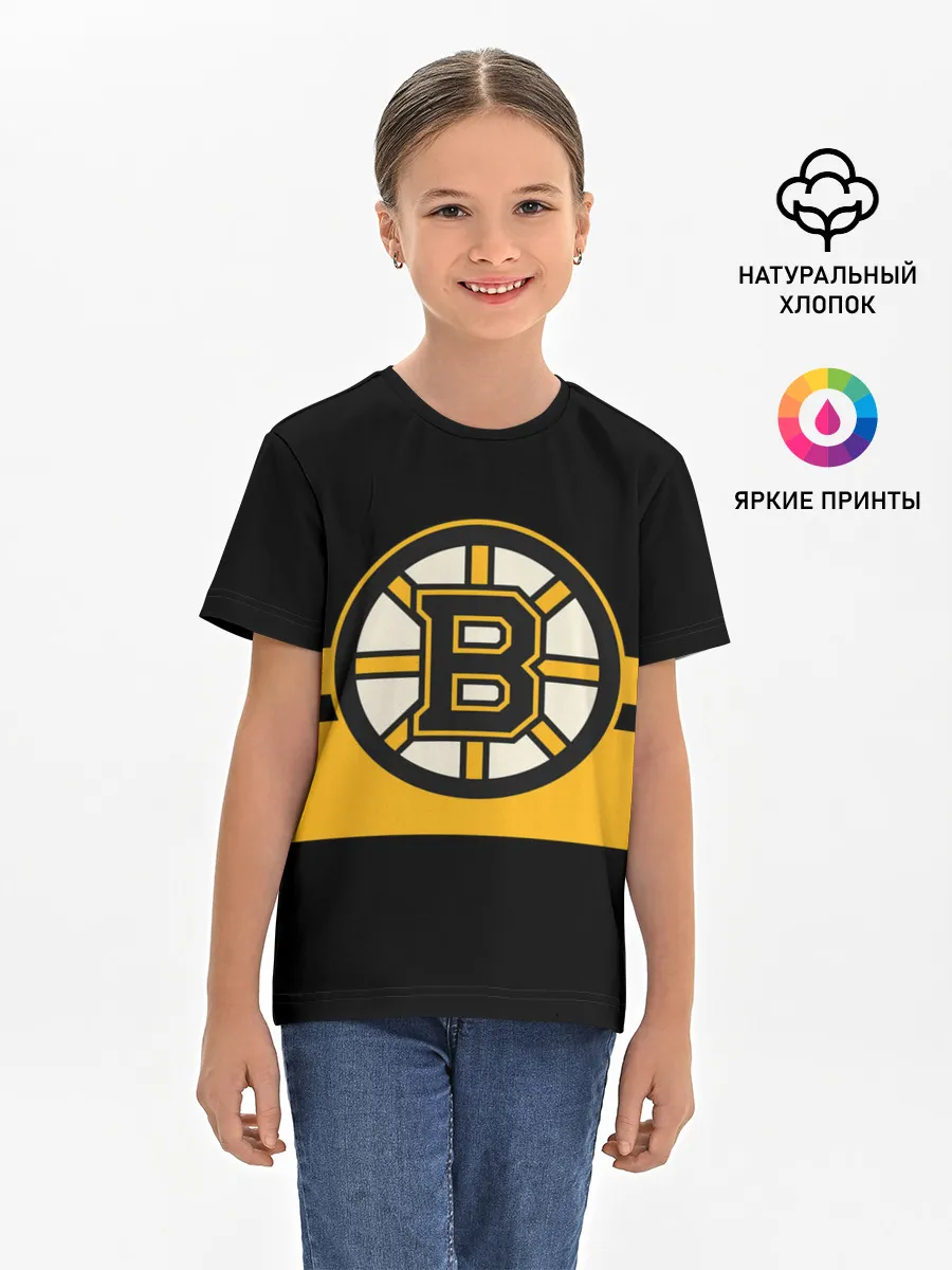 Детская базовая футболка / BOSTON BRUINS NHL