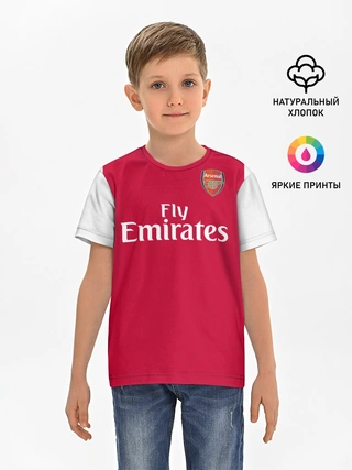 Детская базовая футболка / Arsenal home 19-20