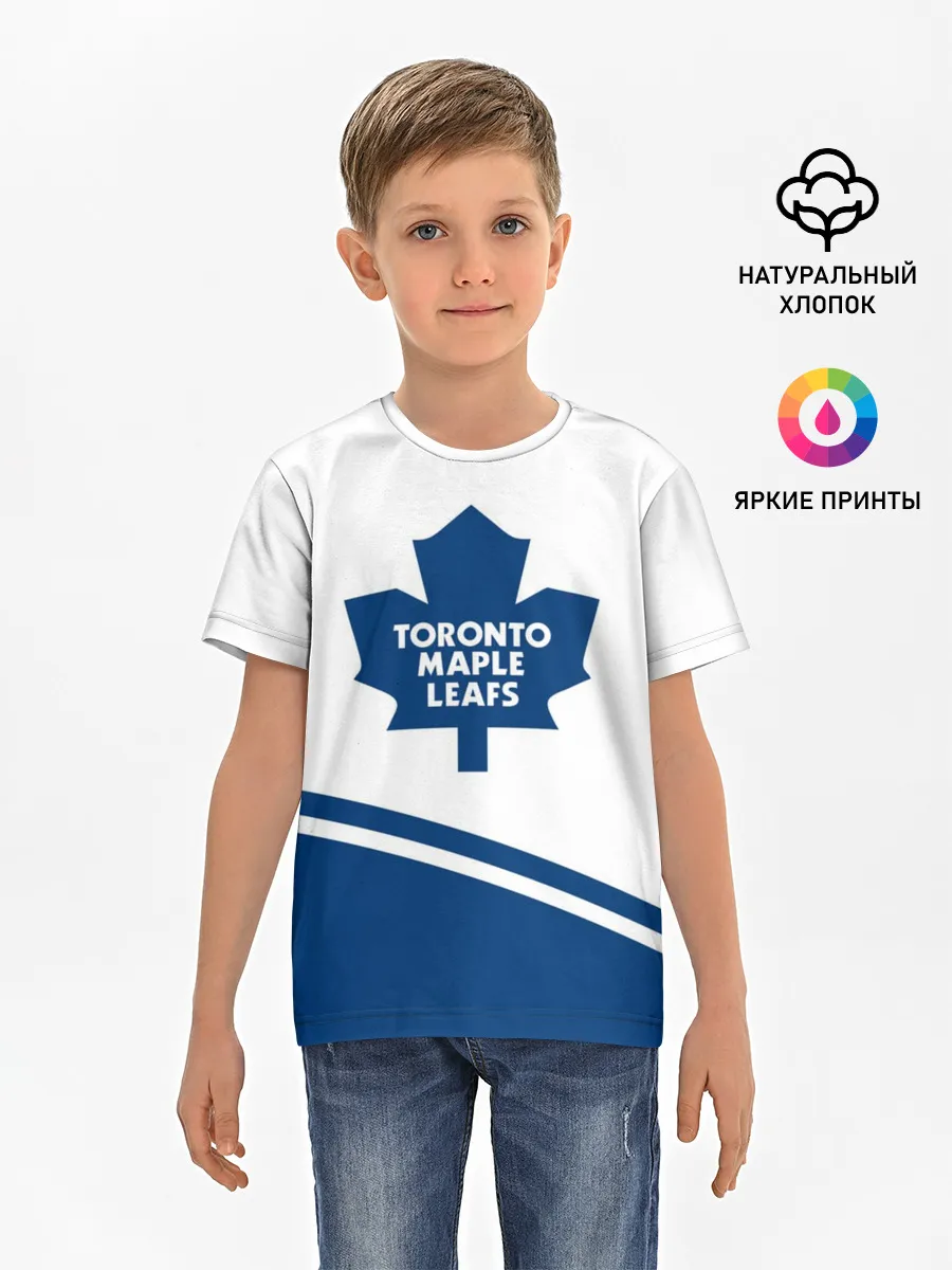 Детская базовая футболка / Toronto Maple Leafs | Торонто Мейпл Лифс