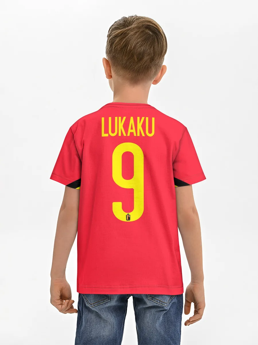 Детская базовая футболка / Lukaku home EURO 2020