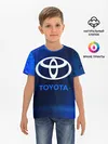 Детская базовая футболка / TOYOTA / ТОЙОТА