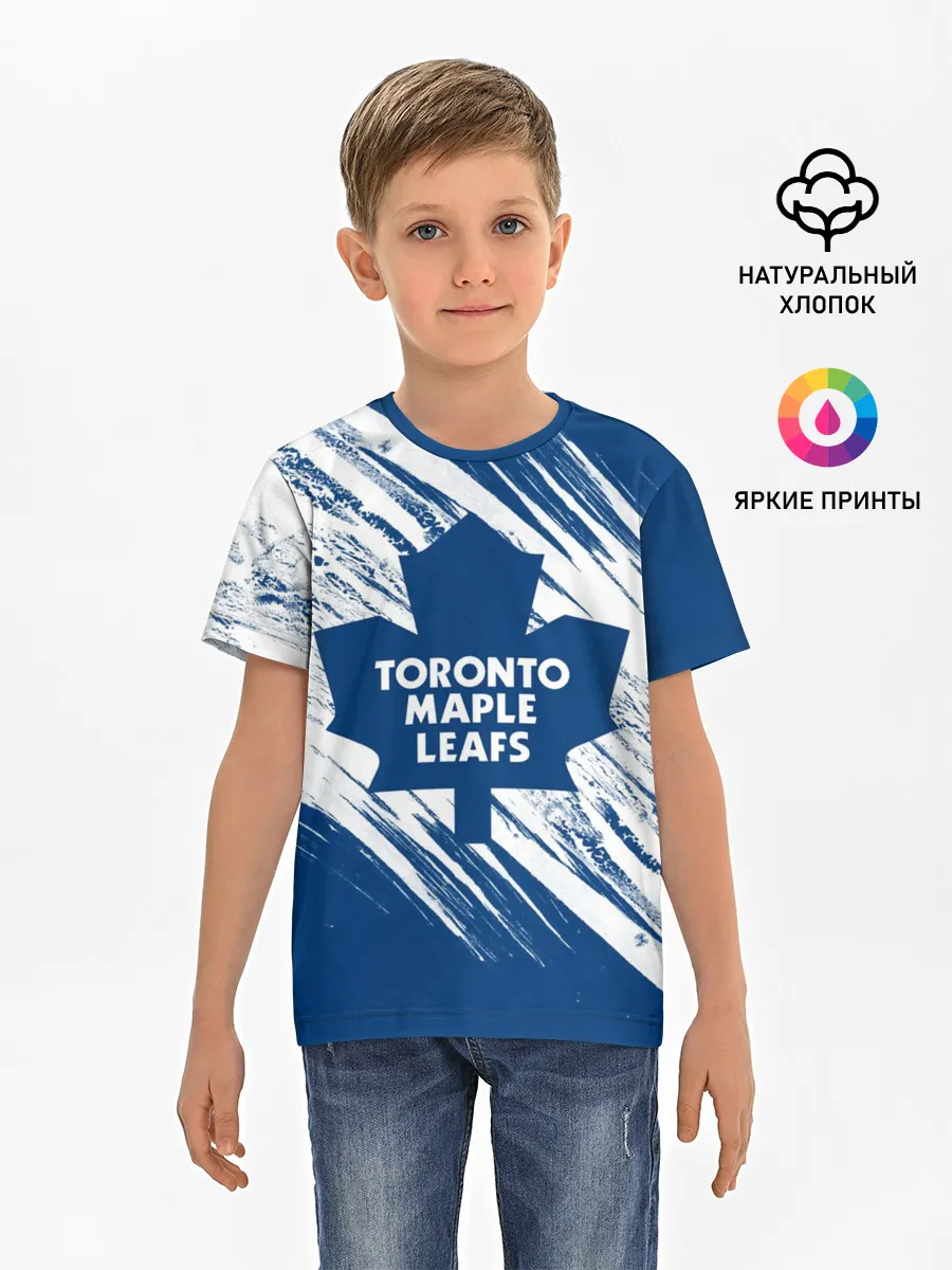 Детская базовая футболка / Toronto Maple Leafs,