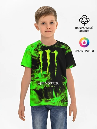 Детская базовая футболка / MONSTER ENERGY