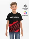 Детская базовая футболка / HONDA / ХОНДА