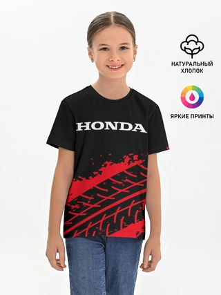 Детская базовая футболка / HONDA / ХОНДА