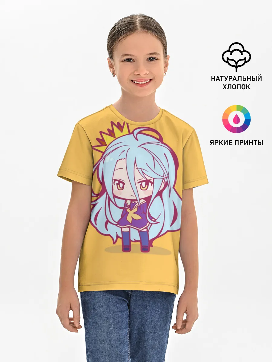 Детская базовая футболка / NO GAME NO LIFE