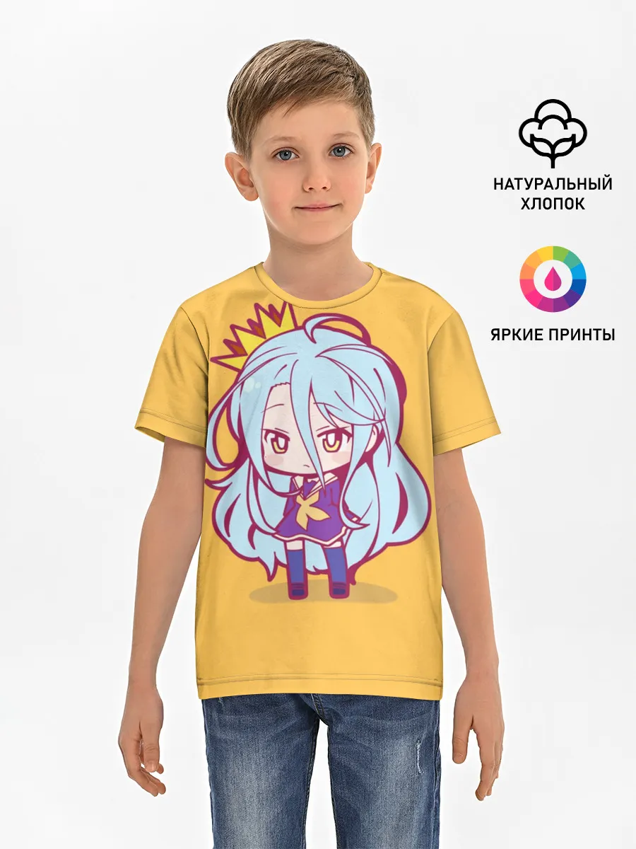 Детская базовая футболка / NO GAME NO LIFE