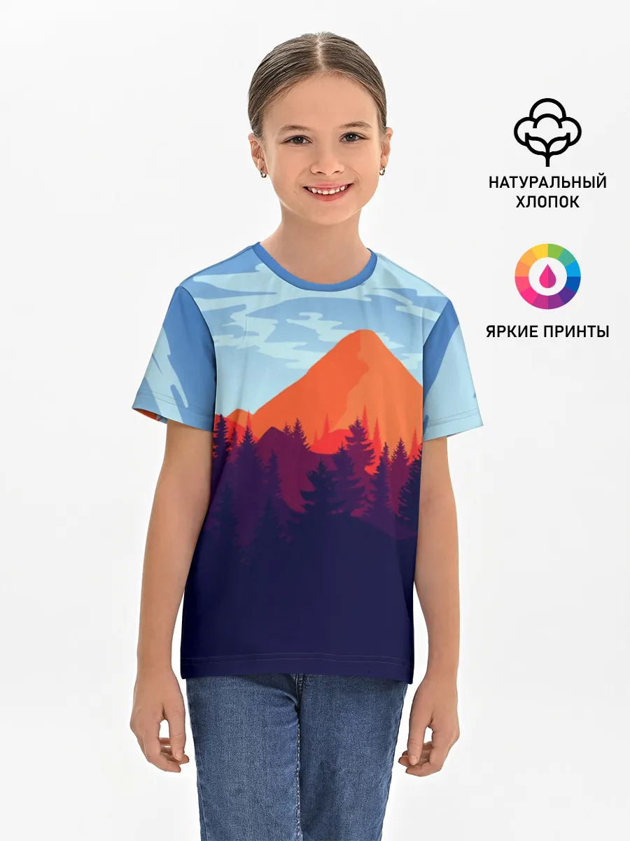 Детская базовая футболка / Firewatch collection