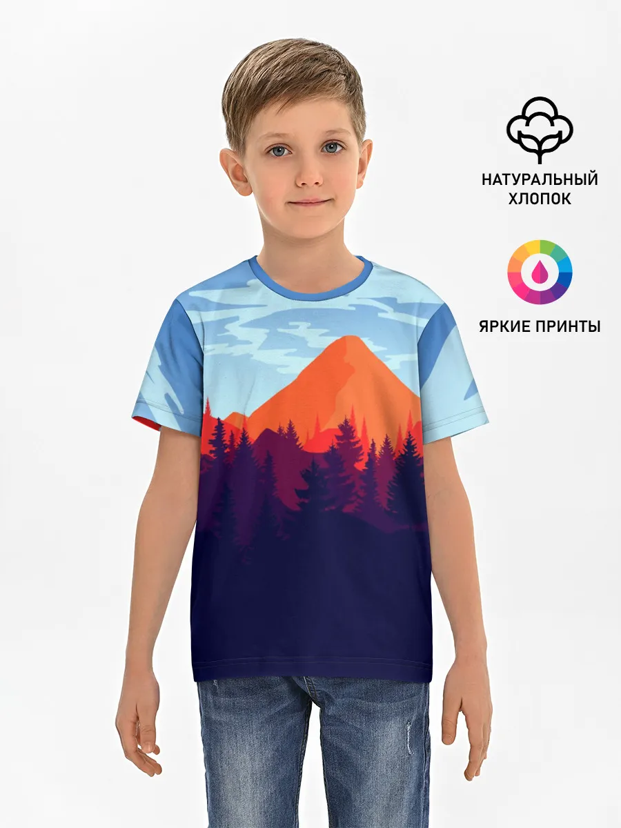 Детская базовая футболка / Firewatch collection