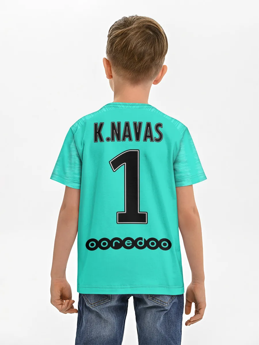 Детская базовая футболка / Navas GK away 19-20