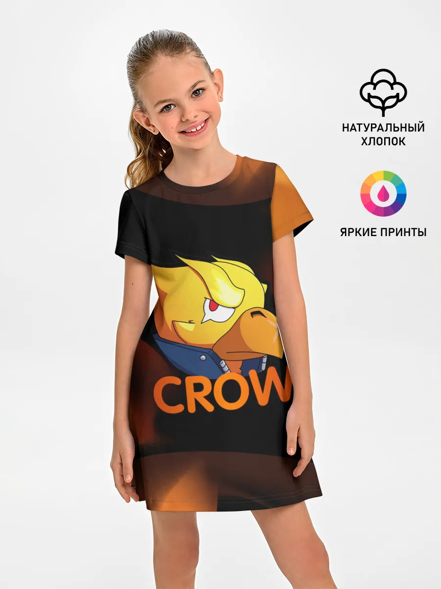 Детское платье / Crow (Brawl Stars)