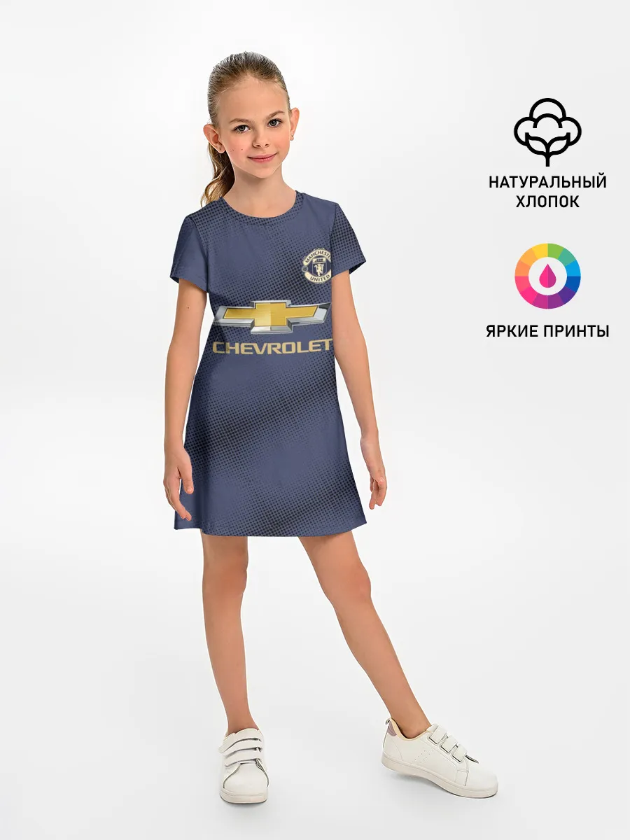 Детское платье / Manchester United away 18-19