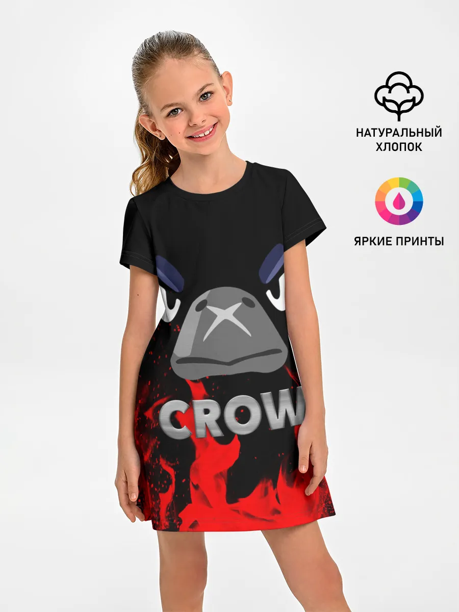 Детское платье / Brawl Stars CROW