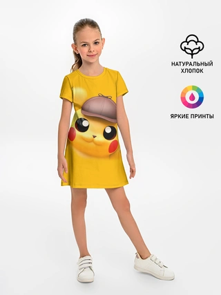 Детское платье / Pikachu Pika Pika