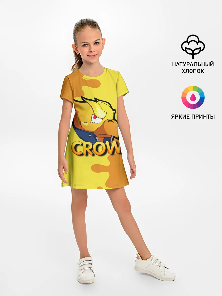 Детское платье / Crow (Brawl Stars)