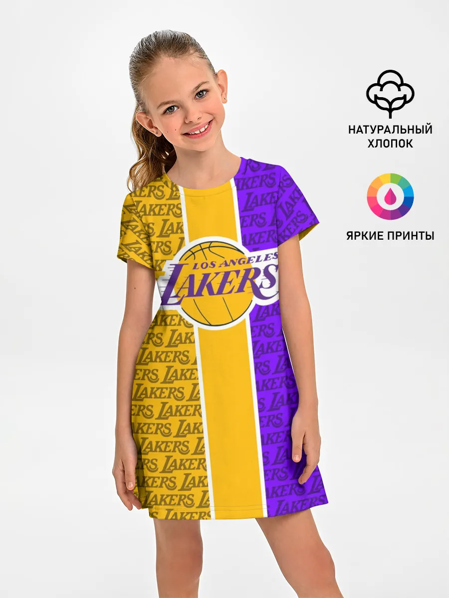 Детское платье / LA LAKERS