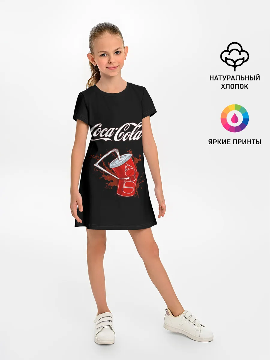 Детское платье / Coca Cola