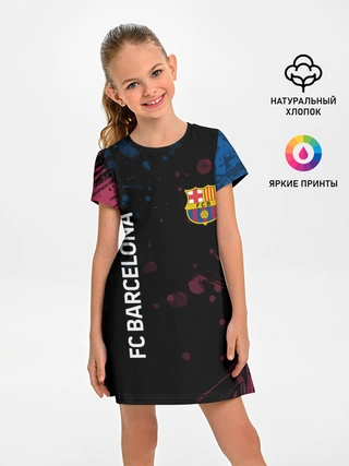 Детское платье / FC BARCELONA.