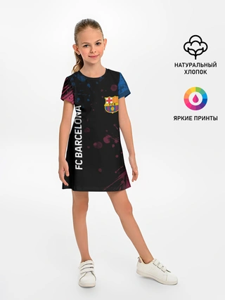 Детское платье / FC BARCELONA.