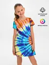 Детское платье / Tie dye