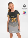 Детское платье / cs:go (Fnatic)