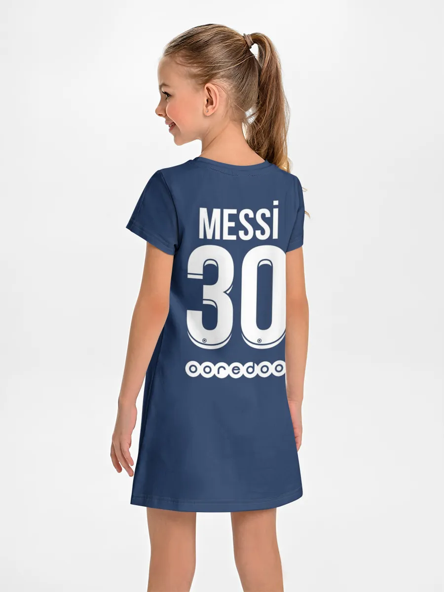 Детское платье / Messi PSG Football