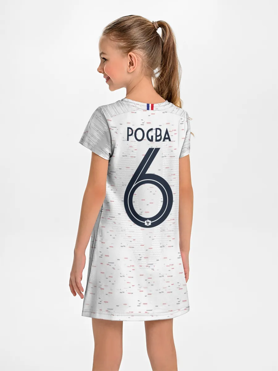 Детское платье / Pogba away 2018 WC