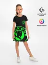 Детское платье / SKODA GREEN LOGO BLACK STYLE