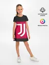 Детское платье / JUVENTUS / ЮВЕНТУС / НЕОН