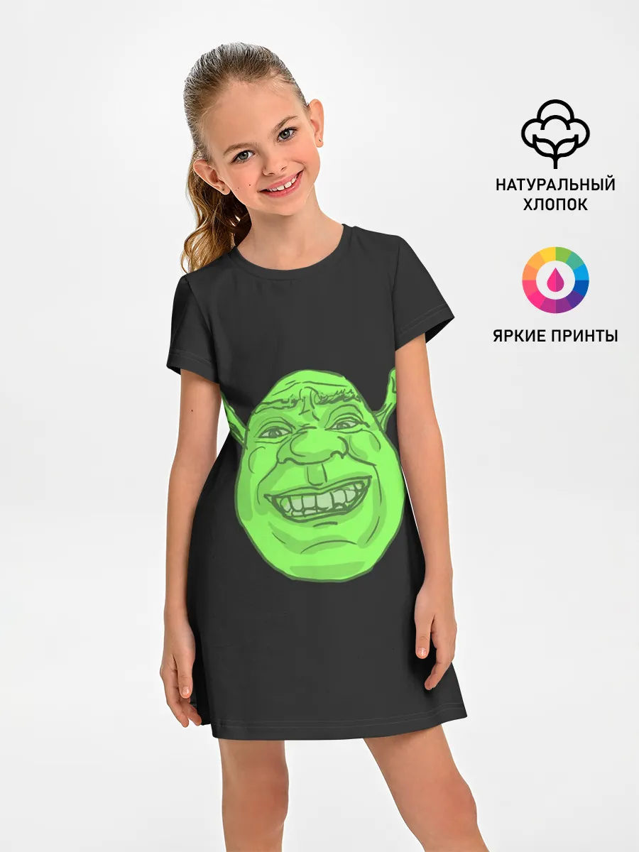 Детское платье / Shreks Face