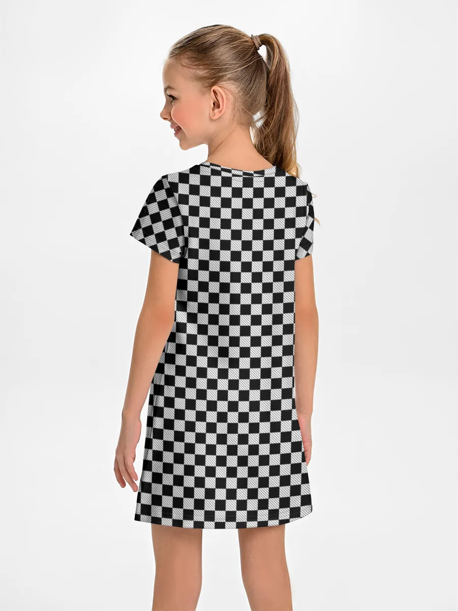 Детское платье / Checkerboard Color