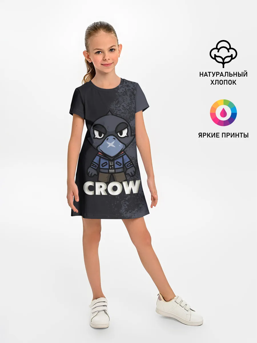 Детское платье / Brawl Stars CROW