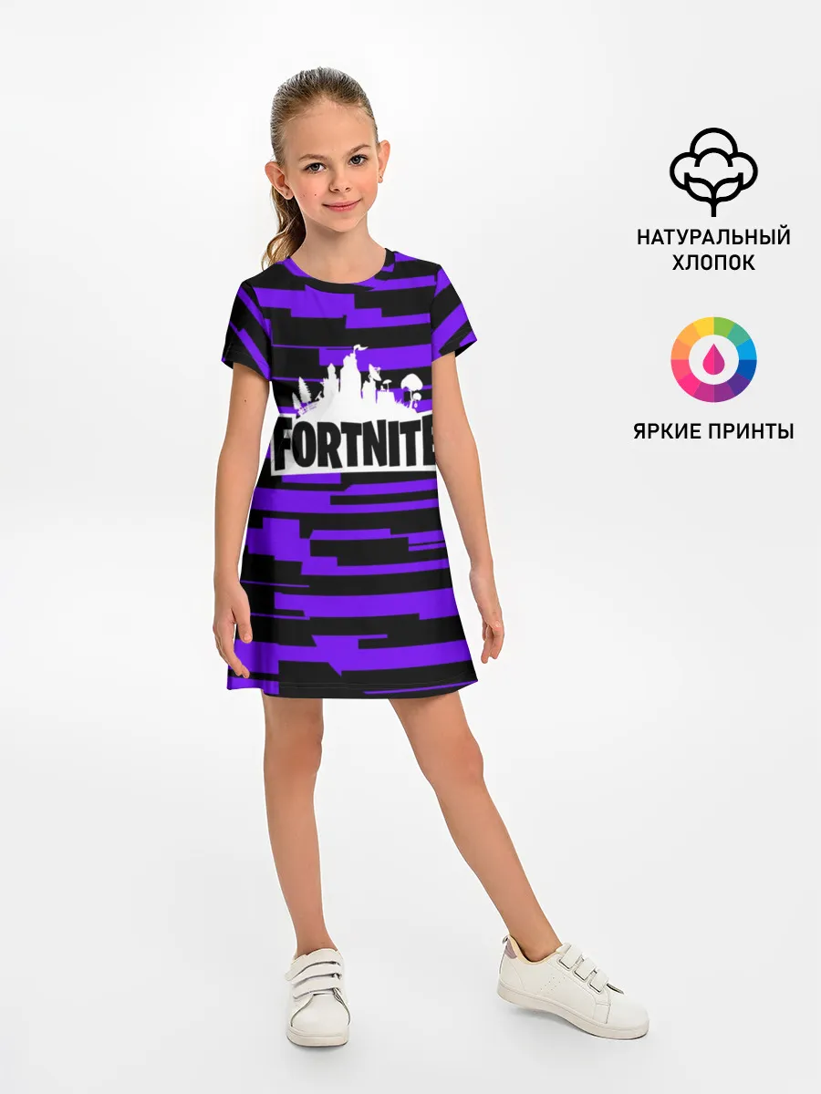 Детское платье / FORTNITE