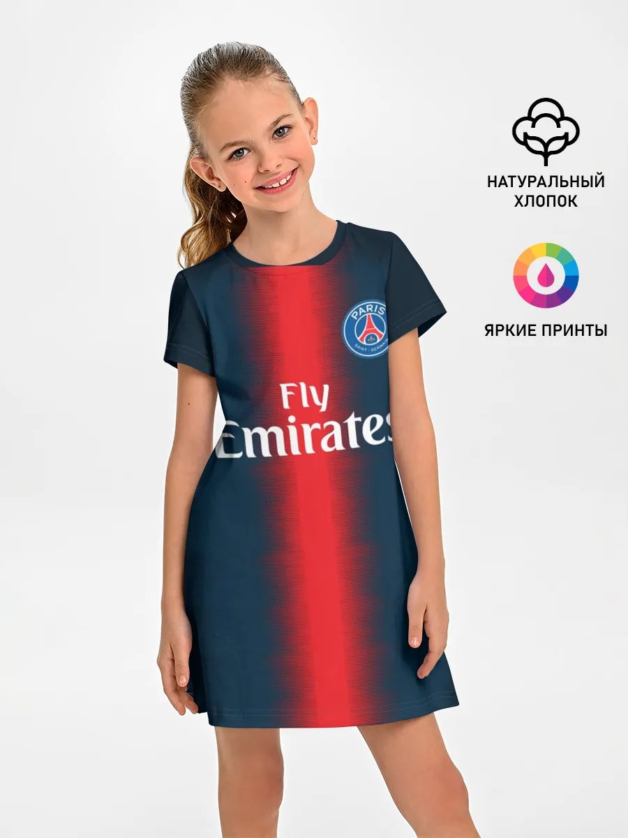 Детское платье / PSG Форма Новая Home 18/19