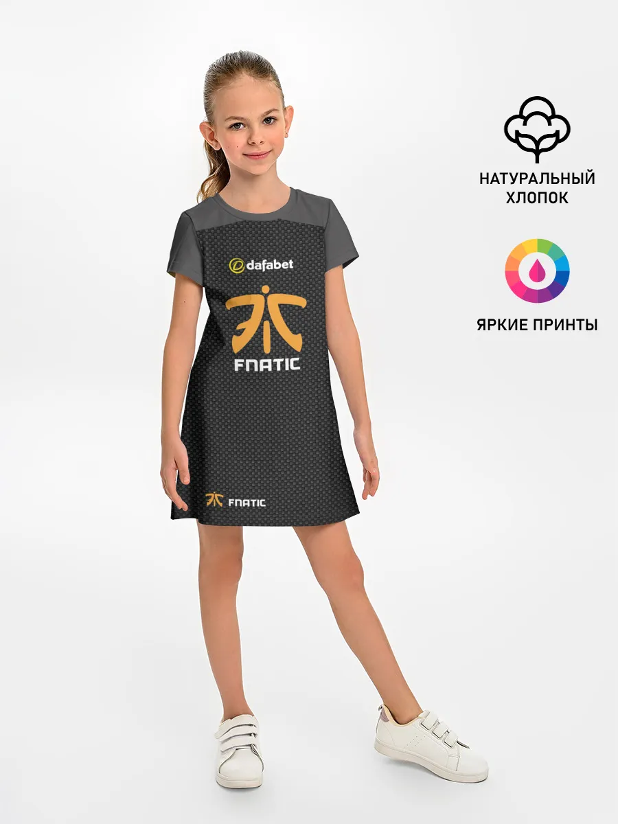 Детское платье / cs:go (Fnatic)