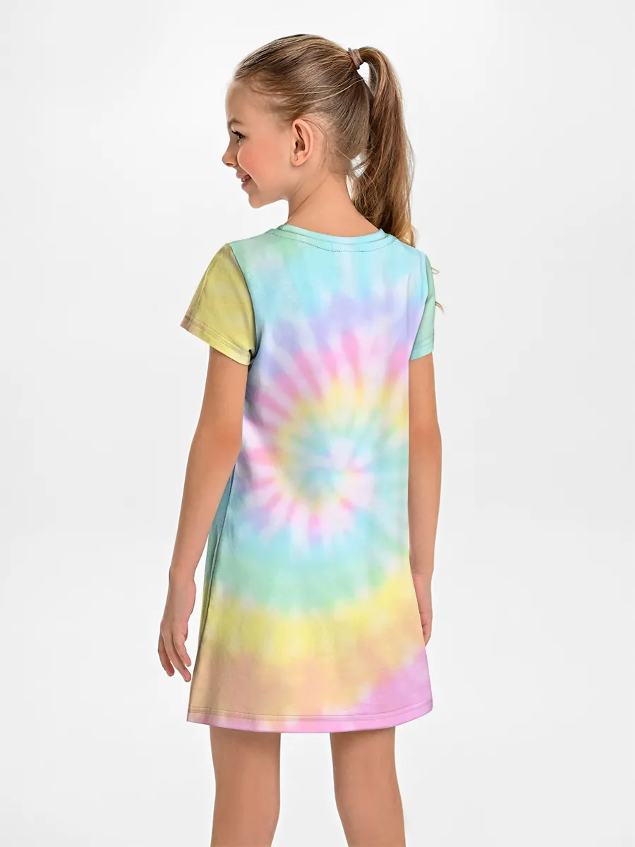 Детское платье / Pastel Tie Dye